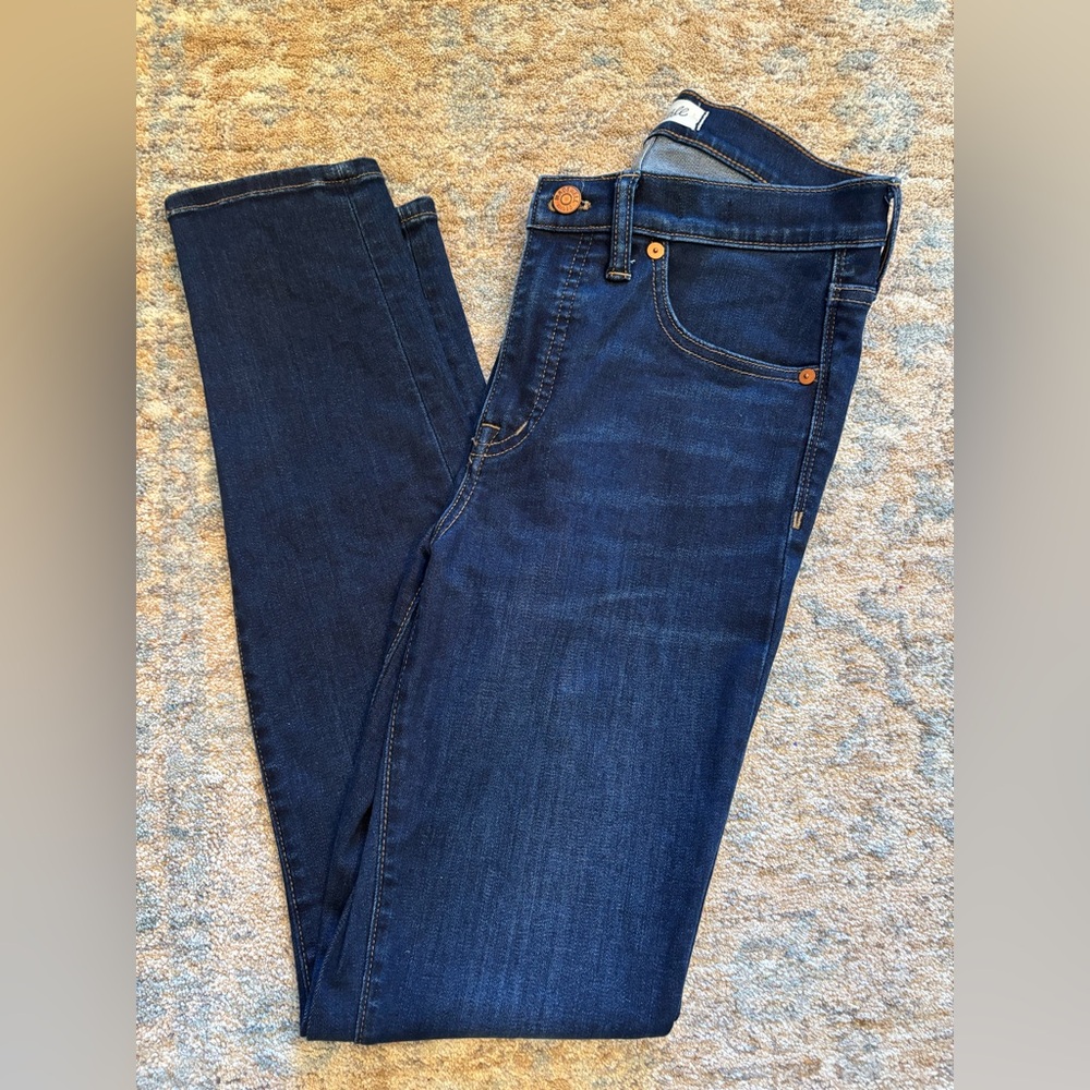 Madewell 9” High-Rise Skinny Denim Jeans Size 27